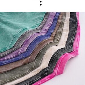 Oversized acid wash T-shirt