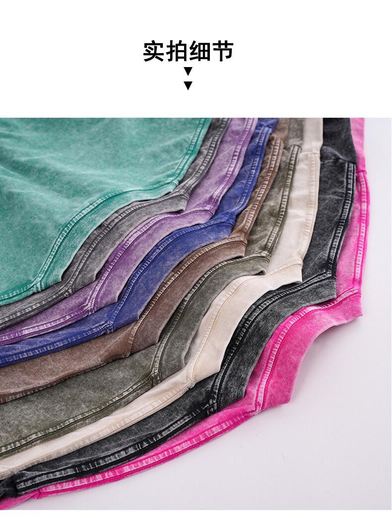Oversized acid wash T-shirt