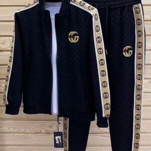 Men's Luxury Monogram Tracksuit Set