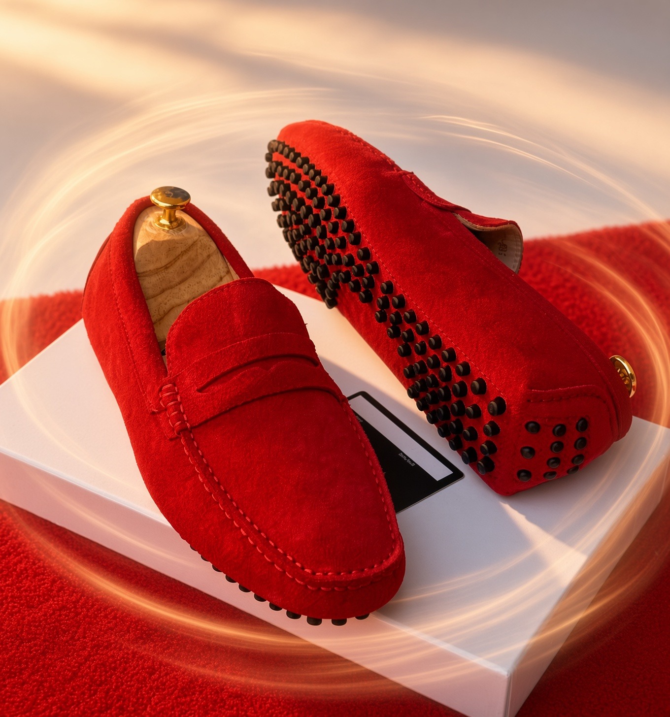 Premium Pebble Sole Loafers 11